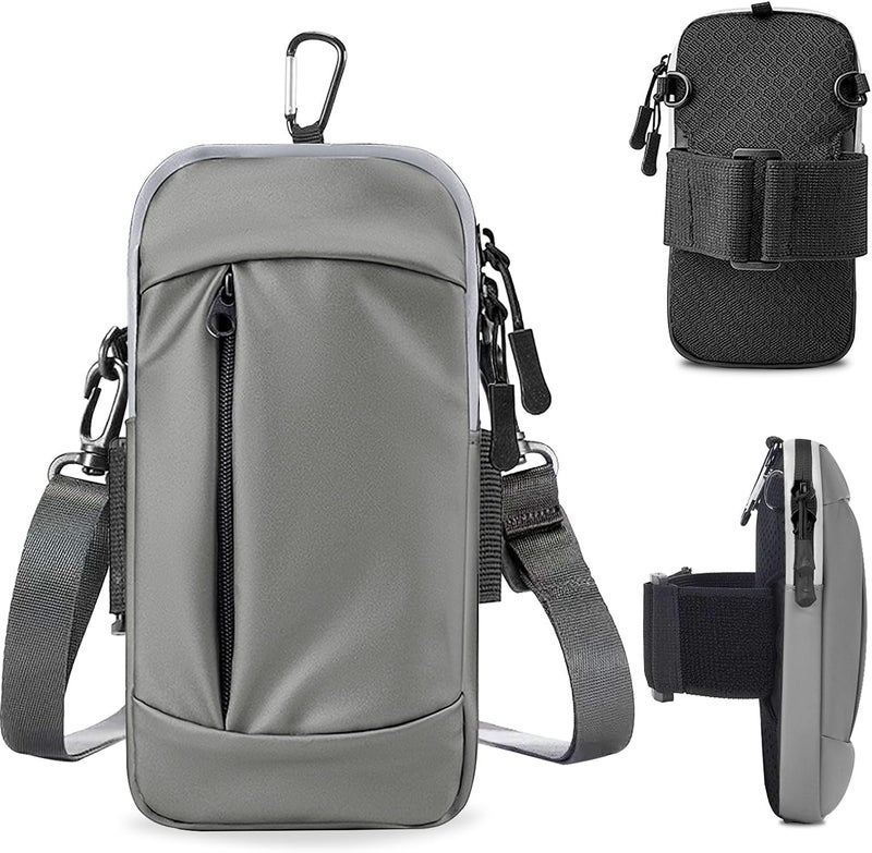 MOVOYEE Phone Holder for Running Armband,Cell Phone Purse Small Crossbody Bags for Women Men Kids,iPhone 16 16e 15 14 13 12 11 Pro Max Xs Xr X Plus SE Mini Galaxy Ultra S25 S24 Note Bag Gym Arm Bands - Image 1